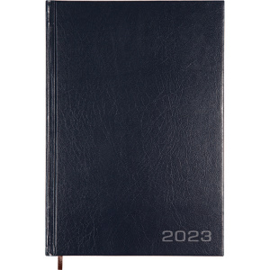 ЕЖЕДНЕВНИК  A5 2023 ATTOMEX  176Л ТЕМНО-СИНИЙ