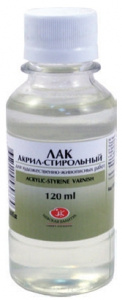 ЛАК АКРИЛ-СТИРОЛЬНЫЙ 120МЛ