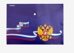 ПАПКА НА КНОПКЕ А4 180МКМ "ГЕРБ"