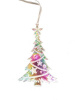 ИГРУШКА УКРАШЕНИЕ "ЕЛКА СО ЗВЕЗДОЙ" 14СМ