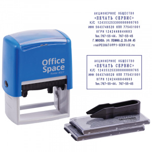 ШТАМП "OFFICE SPACE" 8СТР ПЛАСТ