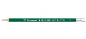 КАРАНДАШ ВКФ ТМ 2.2ММ ШКОЛЬНЫЙ С ЛАСТИКОМ