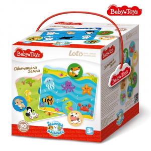ИГРА ЛОТО "BABY TOYS" ДЛЯ САМЫХ МАЛЕНЬКИХ