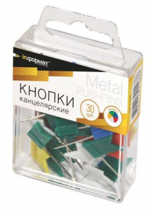 КНОПКИ ФЛАЖКИ INFORMAT 30Ш/У ЦВЕТНЫЕ