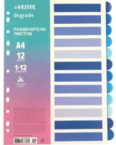 РАЗДЕЛИТЕЛЬ А4 "1-12"