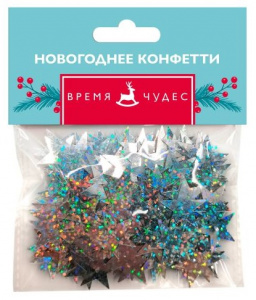 КОНФЕТТИ 15ГР РАДУЖНЫЕ ЗВЕЗДОЧКИ