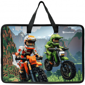 ПАПКА ПОРТФЕЛЬ А4 "БАЙКРАФТ'' 33*26*7,5 СМ ПЛАСТИК
