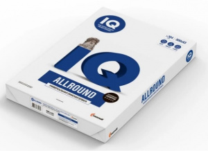 БУМАГА ОФИСНАЯ А3 IQ ALLROUND 500 ЛИСТОВ 80Г/М² класс В