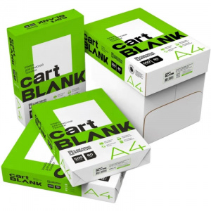 БУМАГА ОФИСНАЯ А4 CARTBLANK 500 ЛИСТОВ 80Г/М² класс С