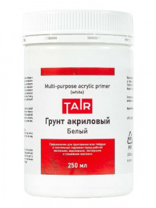 ГРУНТ АКРИЛОВЫЙ TAIR БЕЛЫЙ 250МЛ