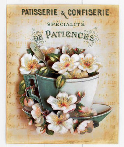 ПАПЕРТОЛЬ PAPERLOVE ВИНТАЖНЫЙ ЭТЮД 10*12,5СМ