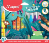 ФЛОМАСТЕРЫ MAPED "ДЖУНГЛИ" 12ЦВ УТОЛЩЕННЫЙ КОРПУС