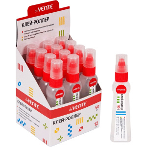 КЛЕЙ КАНЦЕЛЯРСКИЙ 50МЛ deVENTE РОЛЛЕР