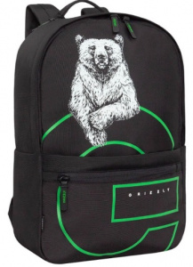 РЮКЗАК МОЛОДЕЖНЫЙ GRIZZLY RQL-614-1 43*30*14СМ 