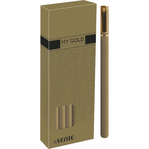 РУЧКА ГЕЛЕВАЯ "MY GOLD" ЧЕРНАЯ