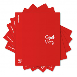 ТЕТРАДЬ 48Л КЛЕТКА "COVERPROBOOK WORDS" КРАСНЫЙ