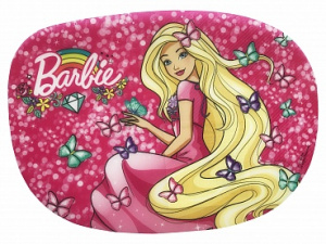 ПОКРЫТИЕ НА СТОЛ А5 "MATTEL. BARBIE" ПЛАСТИК 15*20СМ