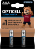 ЭЛЕМЕНТ ПИТАНИЯ OPTICELL AAA 2ШТ TURBO MAX
