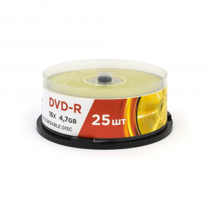 ДИСК DVD-R MIREX BRAND 4,7GB 16X БОКС