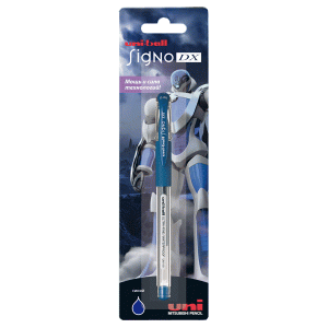 РУЧКА ГЕЛЕВАЯ UNI BALL SIGNO GEL 0.38ММ ЧЕРНАЯ