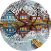 НАБОР ДЛЯ ТВОРЧЕСТВА ФРЕЯ АЛМАЗНАЯ МОЗАИКА "ВЕСЕННЕЕ УТРО" 34,5*34,5СМ