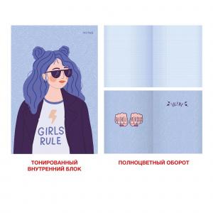 ТЕТРАДЬ 48Л ЛИНИЯ А4 "UNNIKA"