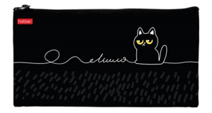 ПЕНАЛ МЯГКИЙ ПЛОСКИЙ "КОШМАРИКИ" 20,5*11СМ