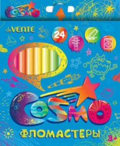ФЛОМАСТЕРЫ "COSMO" 24 ЦВЕТОВ