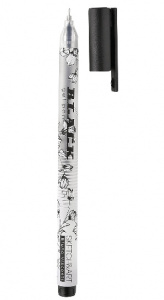 РУЧКА ГЕЛЕВАЯ BV ЧЕРНАЯ СЕРИЯ 0.5ММ ЧЕРНАЯ