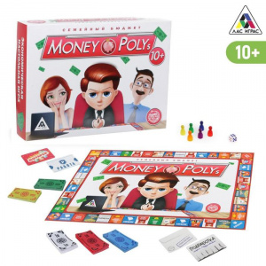 ИГРА НАСТОЛЬНАЯ "MONEY POLYS. СЕМЕЙНЫЙ БЮДЖЕТ" 10+