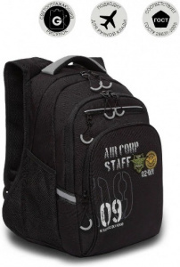 РЮКЗАК ШКОЛЬНЫЙ GRIZZLY RB-050-21 39*26*20СМ