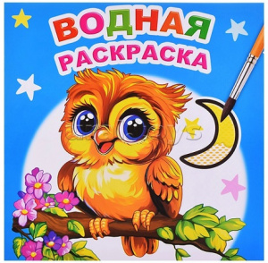 РАСКРАСКА ВОДНАЯ "СОВЕНОК"