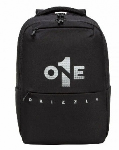 РЮКЗАК МОЛОДЕЖНЫЙ GRIZZLY RU-437-4 ЧЕРНЫЙ 43*29*15СМ