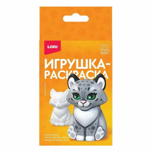 НАБОР ДЛЯ ТВОРЧЕСТВА LORI ИГРУШКА-РАСКРАСКА 3D ART