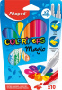 ФЛОМАСТЕPЫ  "COLOR'PEPS МАГИЧЕСКИЕ" 10ЦВ